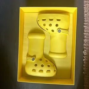 CROCS | Shoes | Crocs X Mschf Big Yellow Boots Size 7 Mens 8  display picture 1